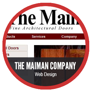 Maiman Company website design