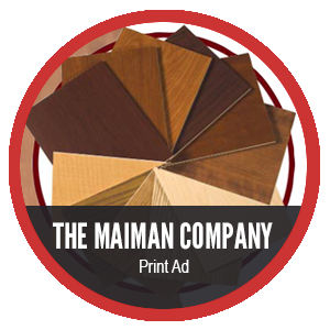 Print ad from the Maiman Company