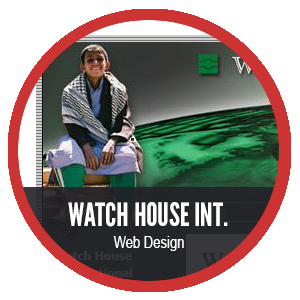 Watch House International website design